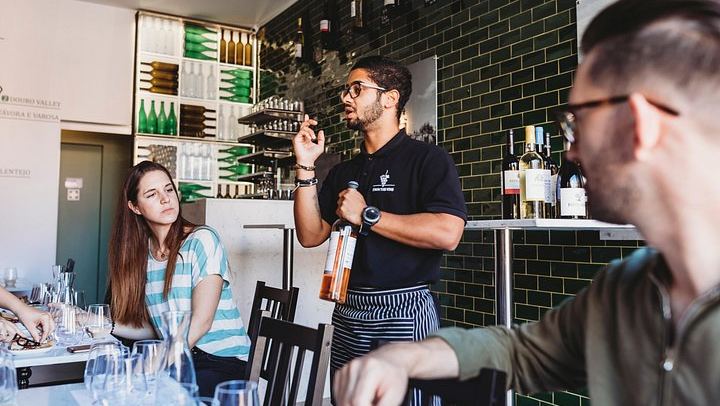 One-Hour Guided Portuguese Wine Tasting Before Dinner at a Central Lisbon Wine Bar (1/5)