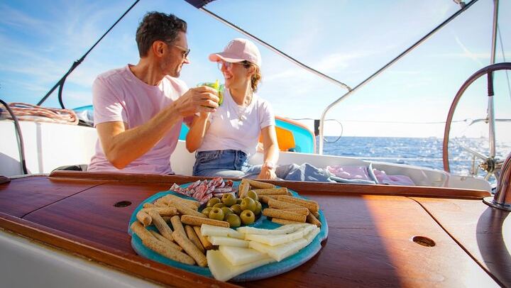 Alella Winery Day from Barcelona: Sailing Yacht Plus Van or E-Bike, 5 Hours (2/7)