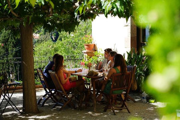 Alella Winery Day from Barcelona: Sailing Yacht Plus Van or E-Bike, 5 Hours