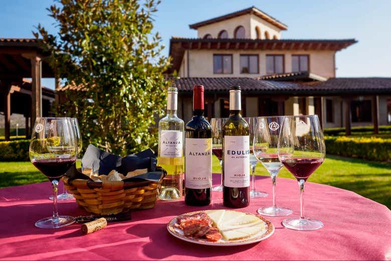 Altanza Winery Tour in Fuenmayor with Vineyard Walk and Cloister Garden Tasting (8/12)