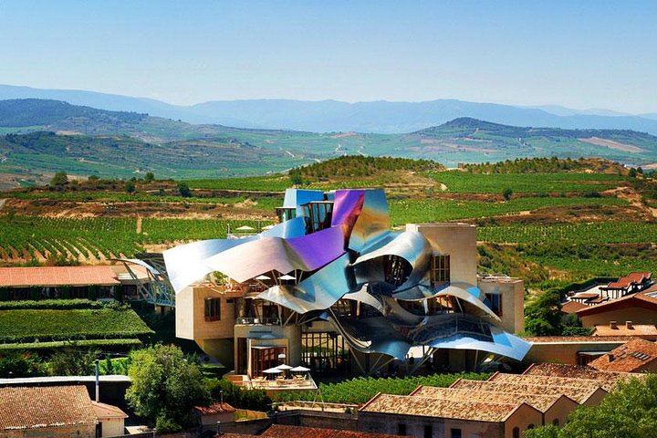 Rioja Architecture Wine Day from Bilbao: Riscal, Ysios and Laguardia Tapas (1/12)