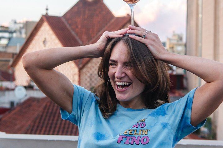 Guided Rooftop Wine Tasting in Barcelona with Six Spanish Wines and Plaza Catalunya Views (8/12)