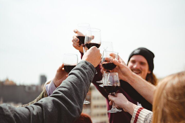 Guided Rooftop Wine Tasting in Barcelona with Six Spanish Wines and Plaza Catalunya Views (7/12)