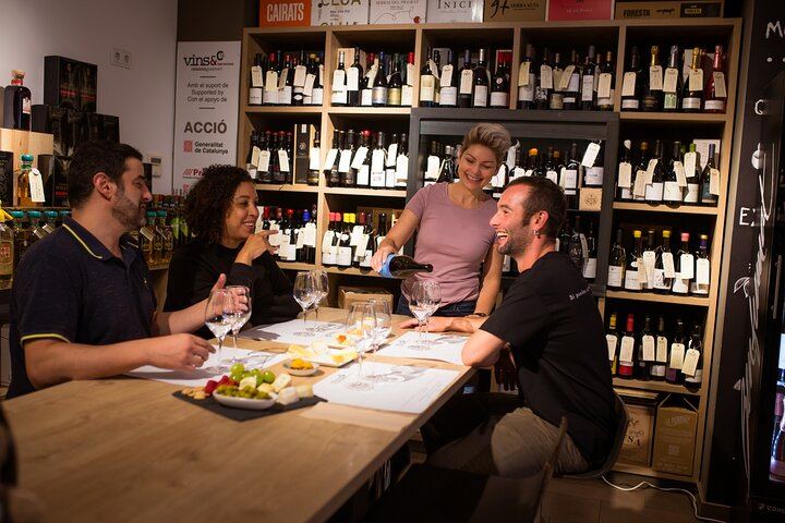 Private Wine Tasting in a Barcelona Wine Store on Carrer de Bonavista, Hosted by Gabby (1/12)
