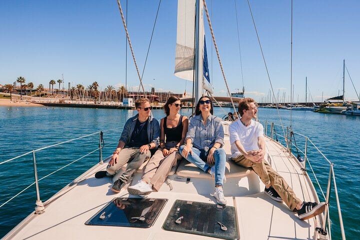 Barcelona Sailboat Trip to an Alella Winery with Tasting, Small Group (1/12)