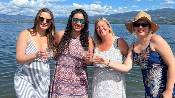 West Kelowna Half-Day Guided Wine Tour: Volcanic Hills, Frind, Mt. Boucherie, Black Swift (4/5)