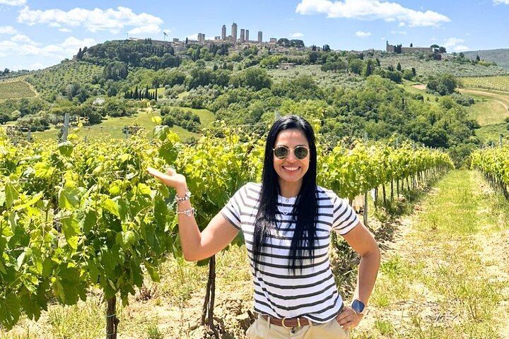 Rome to Tuscany by Train: Chianti and Vernaccia Wineries, San Gimignano (2/11)