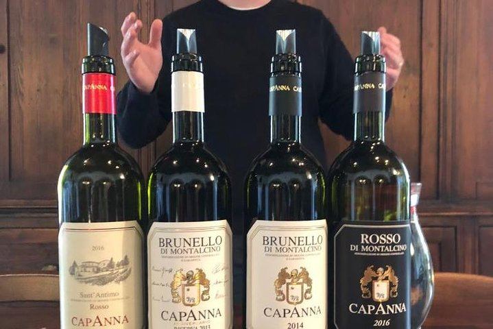 Montalcino Brunello Day Trip: Two Boutique Cellars and Pairing Lunch, Max 8 Guests (12/12)