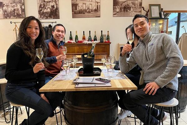 Small Group Half-Day Champagne Tour from Épernay: Hautvillers, Côte des Blancs, Ratafia
