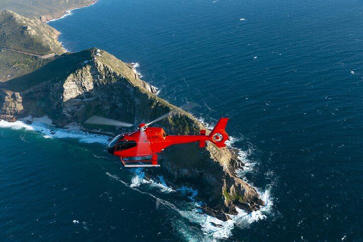 Private Helicopter Flight to Cape Point and Stellenbosch Wine Tastings with 4-Course Lunch (7/12)