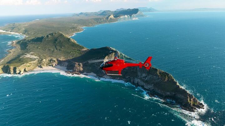 Private Helicopter Flight to Cape Point and Stellenbosch Wine Tastings with 4-Course Lunch (1/12)