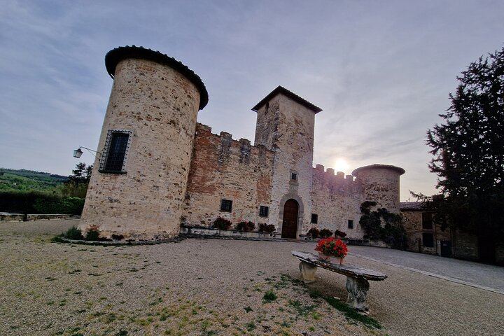 Private Chianti Classico Tour by Mercedes E-Class: Poggio Amorelli Lunch, Gabbiano Castle (8/12)