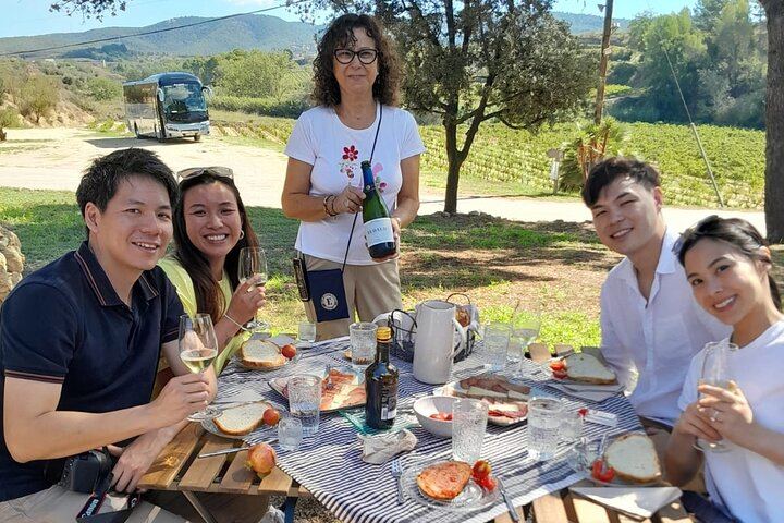 Full-Day Cava Tour to Three Family Wineries: Artcava, a Garden Lunch and Vins el Cep (8/12)