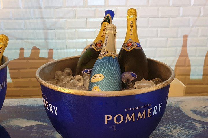 Self-Guided Champagne Day in Reims: Veuve Clicquot, Pommery, Taittinger Cellars, Lunch (1/12)
