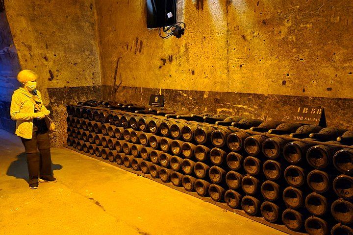 Self-Guided Champagne Day in Reims: Veuve Clicquot, Pommery, Taittinger Cellars, Lunch (11/12)