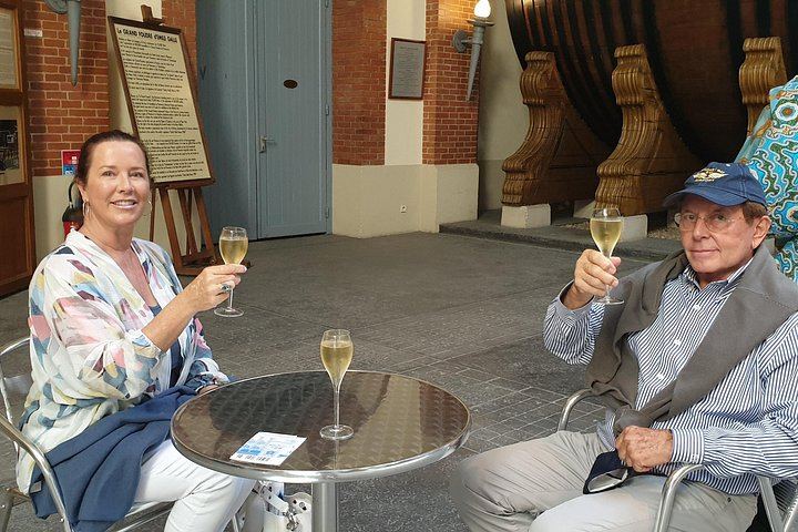Self-Guided Champagne Day in Reims: Veuve Clicquot, Pommery, Taittinger Cellars, Lunch (8/12)