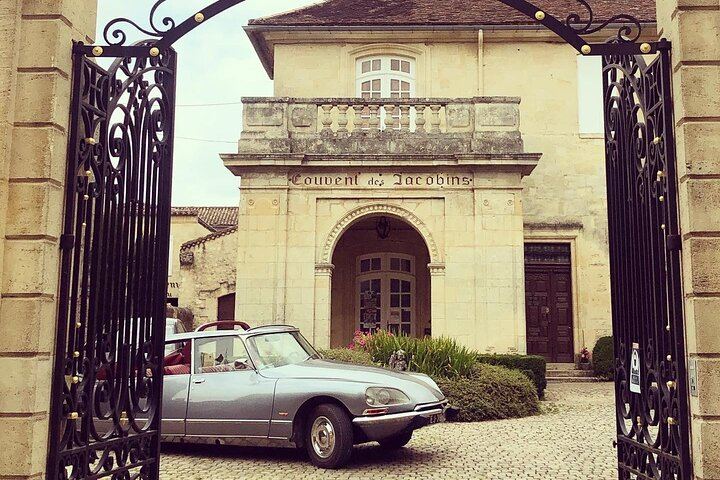 Private Saint-Émilion Wine Trip in a 1973 Citroën DS Convertible, Half or Full Day (12/12)