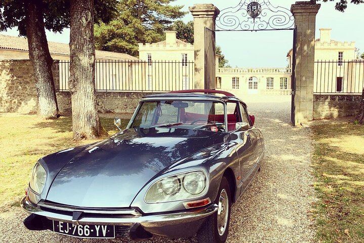 Private Saint-Émilion Wine Trip in a 1973 Citroën DS Convertible, Half or Full Day (8/12)