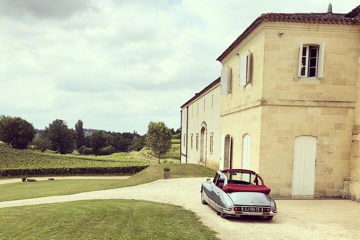 Private Saint-Émilion Wine Trip in a 1973 Citroën DS Convertible, Half or Full Day (11/12)