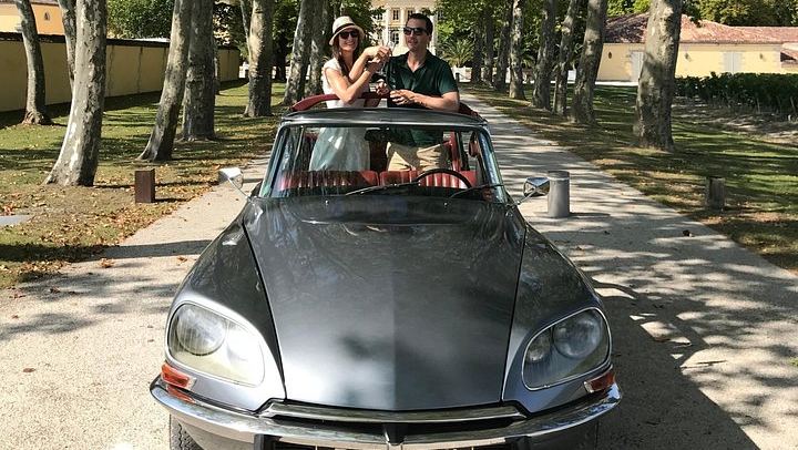 Médoc Châteaux Route in a 1973 Citroën DS Convertible, Half or Full Day (3/11)