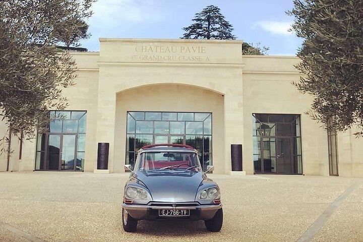 Private Saint-Émilion Wine Trip in a 1973 Citroën DS Convertible, Half or Full Day (7/12)
