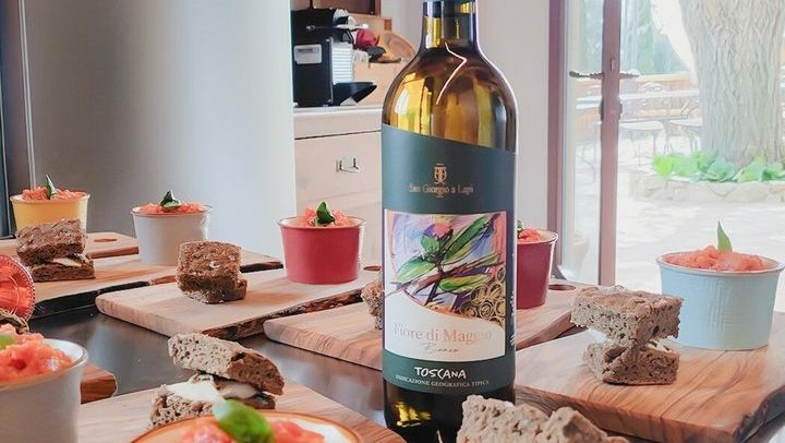 Wine Tasting on a Panoramic Terrace near Siena: Family Cellar and Tuscan Dishes (1/12)
