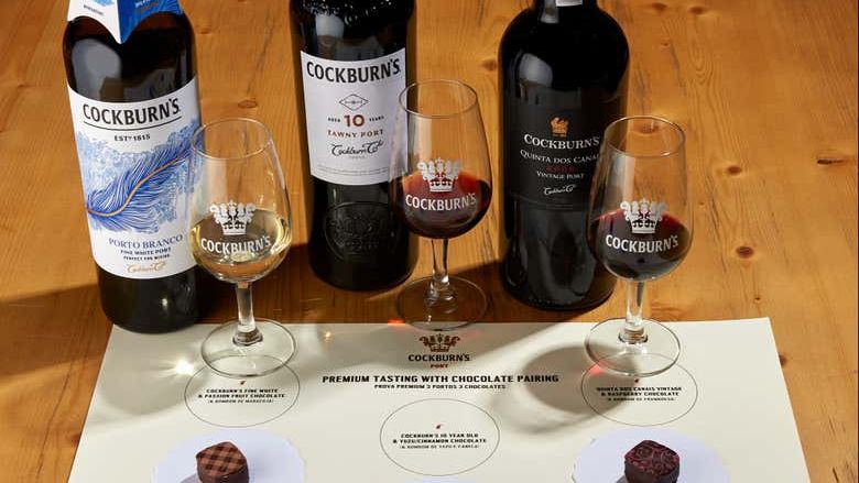 Cockburn's Port Lodge Tour in Vila Nova de Gaia with Wine or Chocolate Pairing Tasting (1/7)