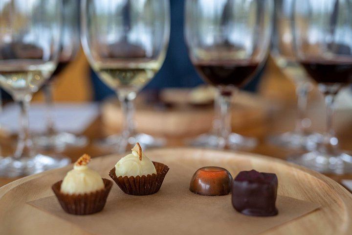 Passel Estate Wine and Chocolate Bonbon Pairing in Margaret River Tasting Room (1/5)
