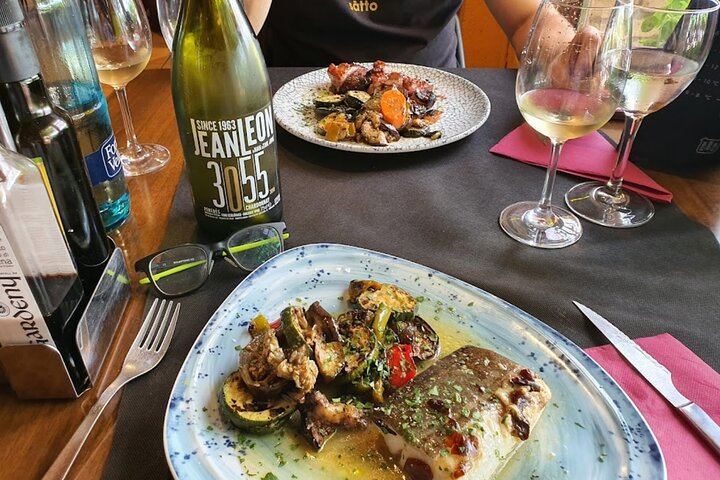 Montserrat and Penedes Cava Winery Small-Group Day by Minivan with Farmhouse Lunch (6/12)