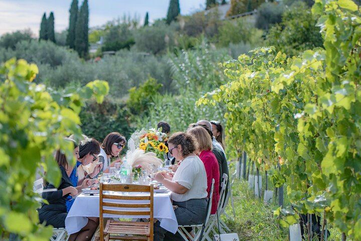 French Riviera Vineyard Dinner or Lunch with Wine Masterclass, Sea Views and Live Music (1/12)