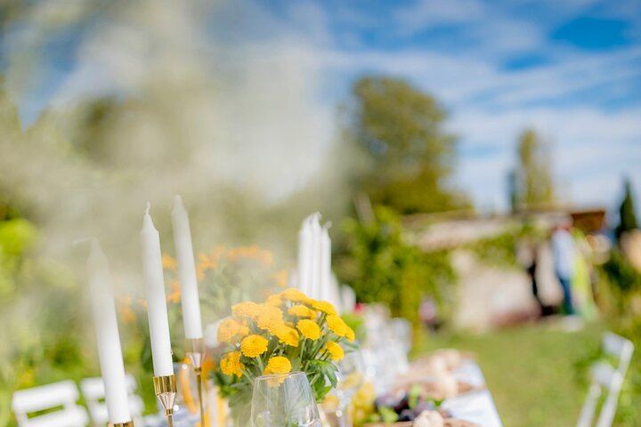 French Riviera Vineyard Dinner or Lunch with Wine Masterclass, Sea Views and Live Music (11/12)