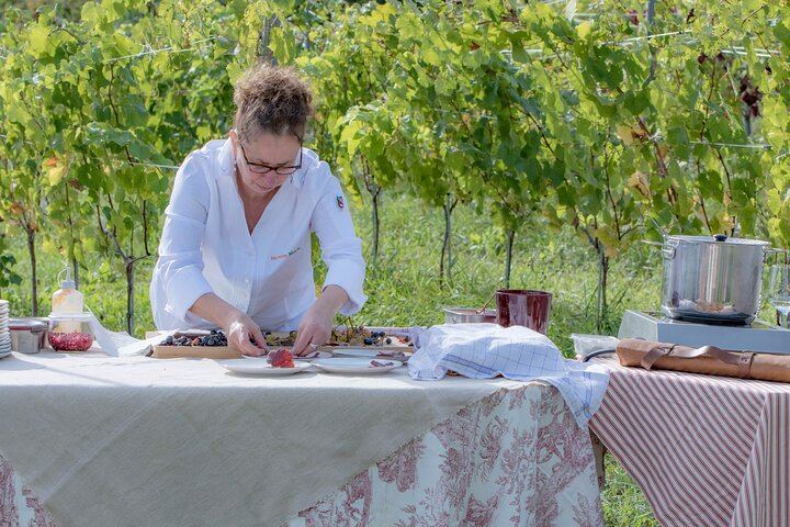 French Riviera Vineyard Dinner or Lunch with Wine Masterclass, Sea Views and Live Music (10/12)