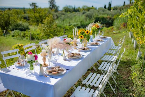 French Riviera Vineyard Dinner or Lunch with Wine Masterclass, Sea Views and Live Music