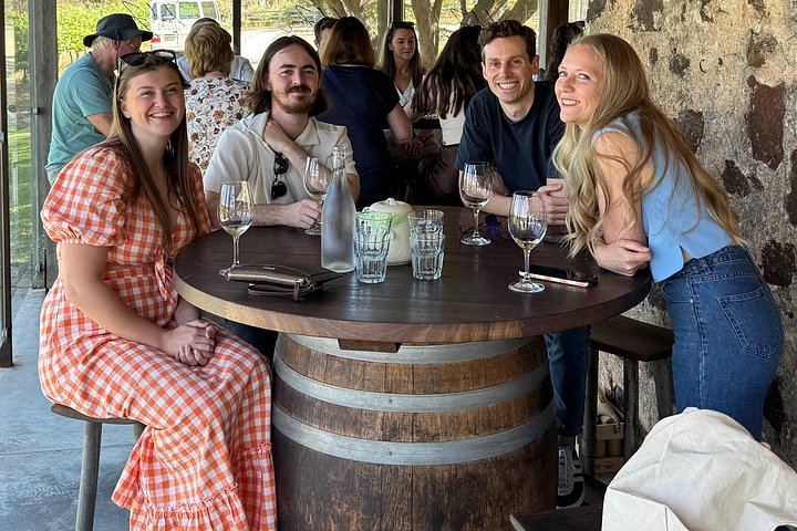 Barossa Shared Bus Tour from Adelaide: Four Tastings, Seppeltsfield and Gourmet Lunch (9/12)