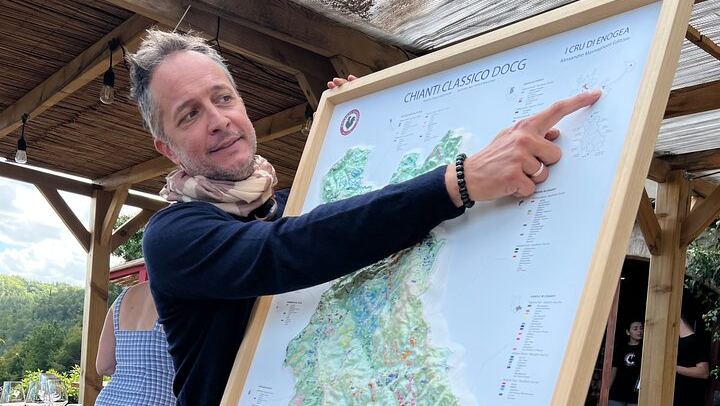 Organic and Biodynamic Chianti Small Family Wineries: Greve, Montefioralle and Two Estates (1/11)