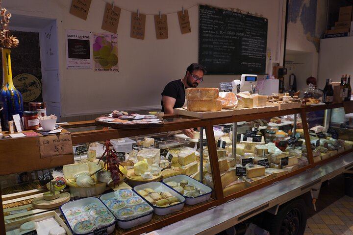 Nice Artisanal Cheese Cellar Tasting with Wine Pairings at La Pêche à la Vigne (10/12)
