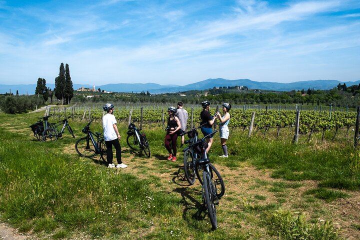 Florence E-Bike Day in Chianti Classico with Farm Lunch, Wine and Oil Tasting (3/12)