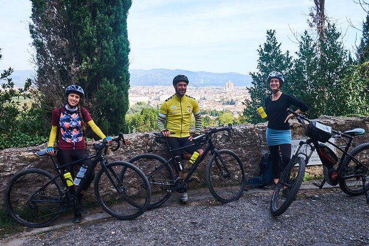 Florence E-Bike Day in Chianti Classico with Farm Lunch, Wine and Oil Tasting (5/12)