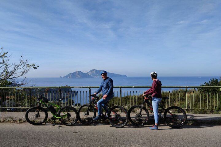 Sorrento E-Bike Food and Wine Tour to a Massa Lubrense Farm with Mozzarella and Limoncello (2/11)
