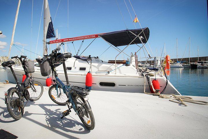 6-Hour Alella Wine Day: E-Bike One Way, Sailing the Other, with Tasting (4/12)