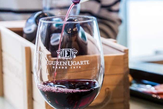 Eguren Ugarte Wine Tasting at Vitoria's Mercado de Abastos with Cheese or Cured Meats (3/6)