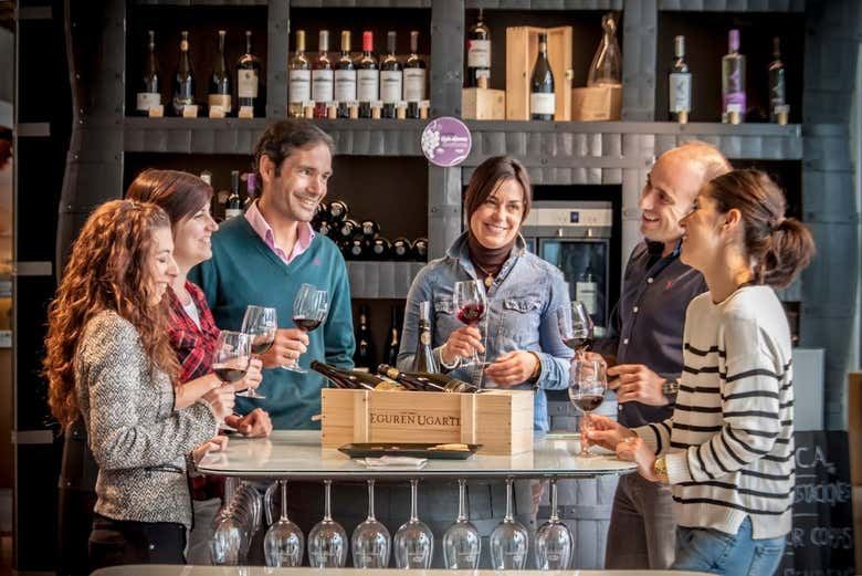 Eguren Ugarte Wine Tasting at Vitoria's Mercado de Abastos with Cheese or Cured Meats (4/6)