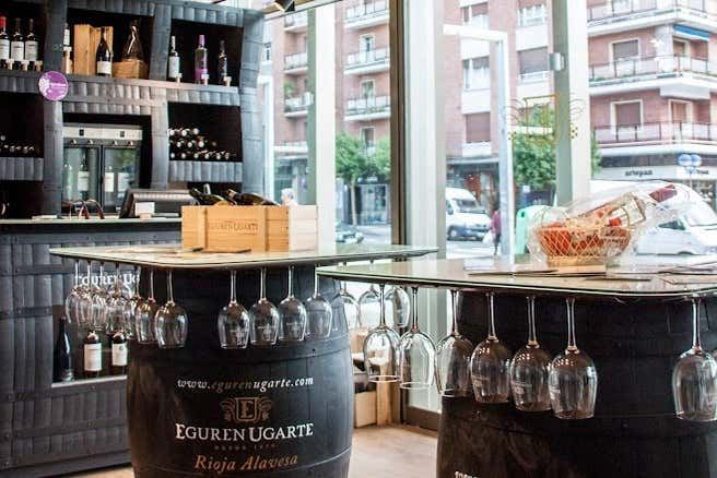 Eguren Ugarte Wine Tasting at Vitoria's Mercado de Abastos with Cheese or Cured Meats (5/6)