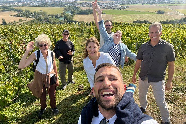 Full-Day Champagne Tour: Mumm Cellars in Reims, Winery Lunch, Hautvillers, Family Grower (1/12)