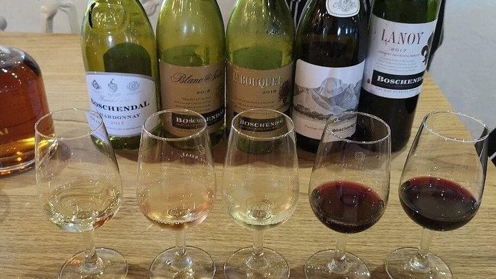 Franschhoek Wine Tram Hop-On Hop-Off Day from Cape Town: Navy Line, Coach Transfer (3/8)
