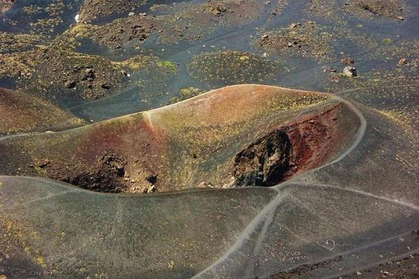 Etna Soft Trek with Lava Cave, Extinct Craters and Winery Lunch with Wine Tasting