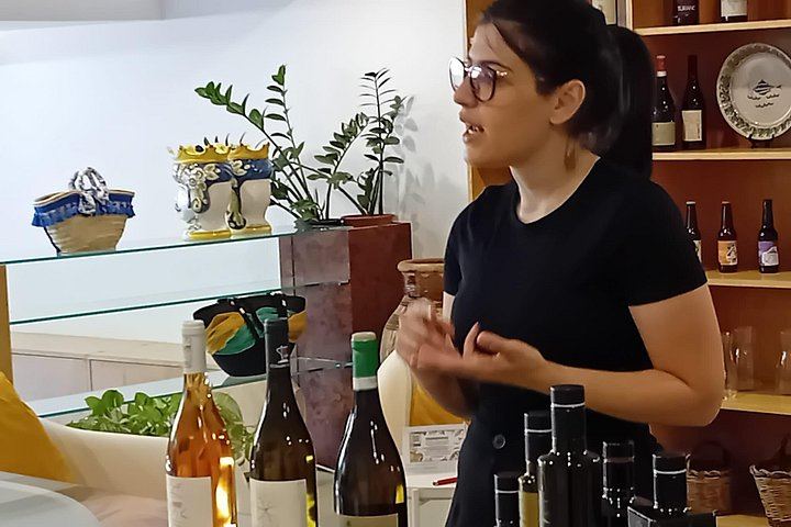 Small-Group Etna Tasting of Organic Wines and Extra Virgin Olive Oils from Small Producers (10/12)