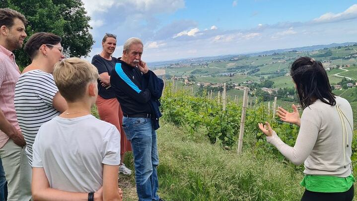 Simone Cerruti Winery near Castiglione Tinella: Vineyard Walk and Six-Wine Tasting (3/12)