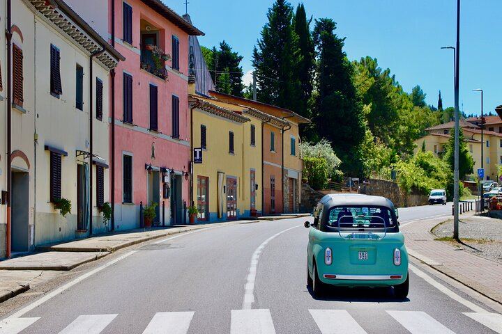 Fiat Topolino Electric Car Drive from Florence into Chianti with Winery and Meal (3/12)