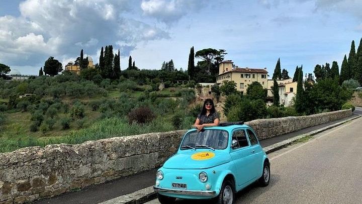 4-Hour Vintage Fiat 500 Chauffeured Tour from Florence: Chianti Views and Lunch (4/12)